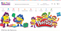 Desktop Screenshot of besttoys.com.br