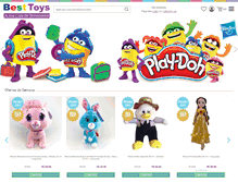 Tablet Screenshot of besttoys.com.br